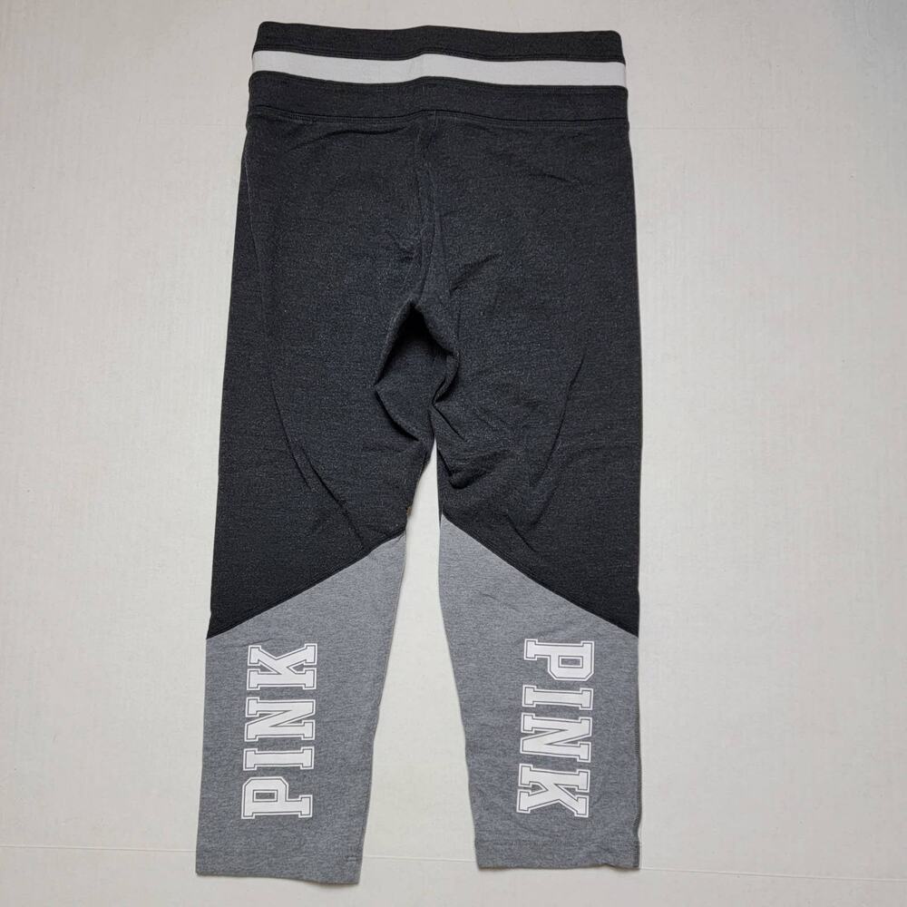 Pink Victoria's Secret Crop Leggings SZ Small